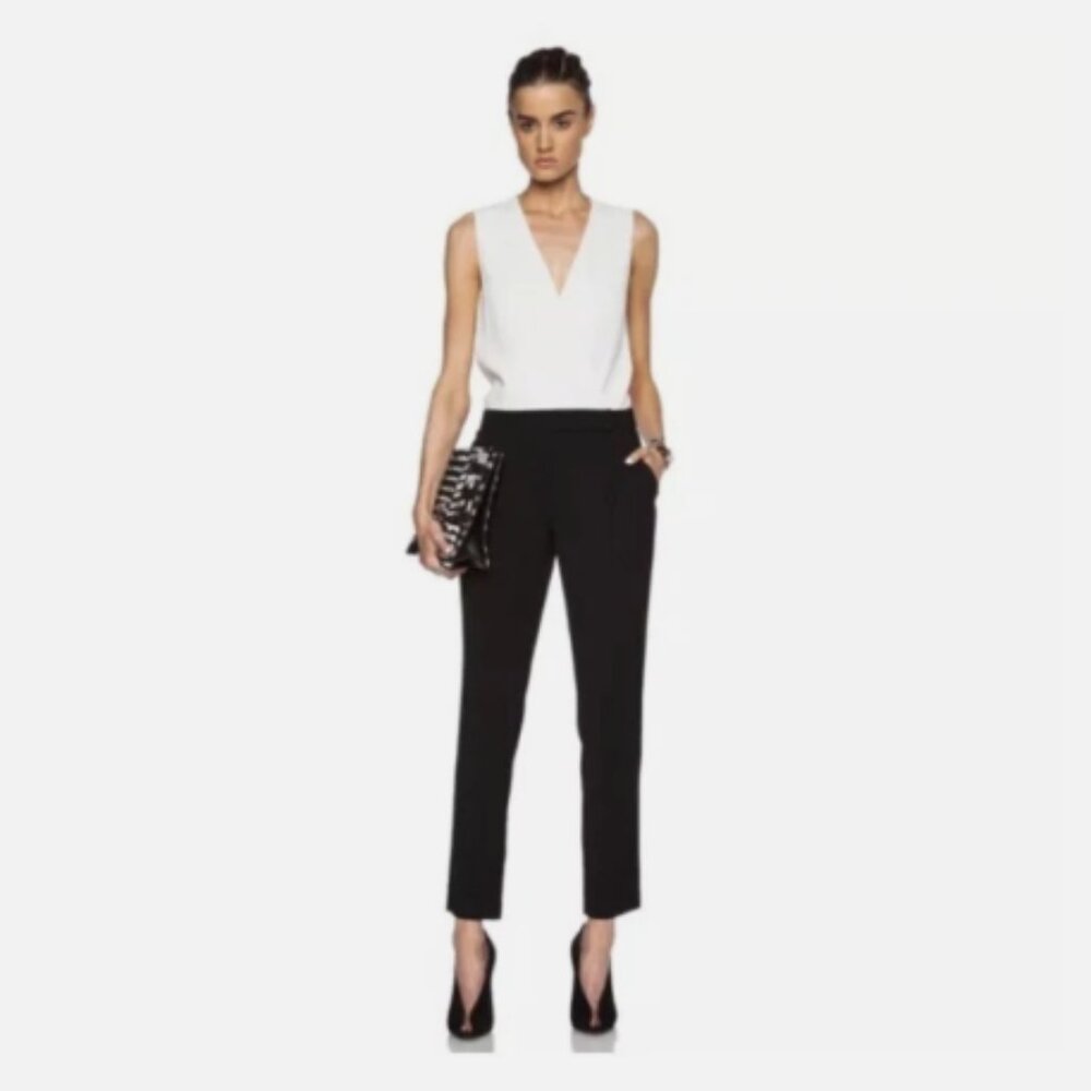 Vince Black & White Colorblock Jumpsuit Size 00